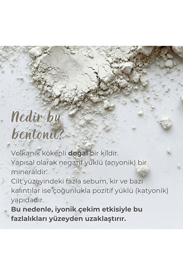 Bentonit Killi Yüz Maskesi - %100 Doğal - 5