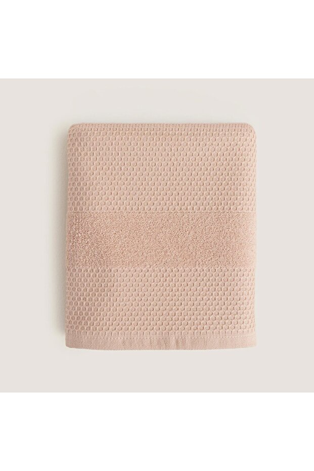 Sobeska 100% Cotton Face Towel 50X80 cm Dark Salmon