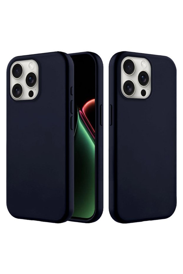 حافظة متوافقة مع هاتف Apple iPhone 14 Pro Max، حافظة مخملية قابلة للمسح باللون الأسود
