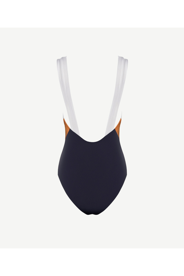 Dekolteli Halter Yaka Mayo - 5