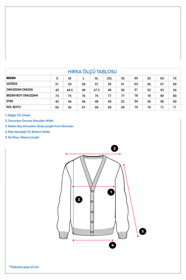 V Yaka Düğmeli Yünlü Örme Triko Hırka - 7