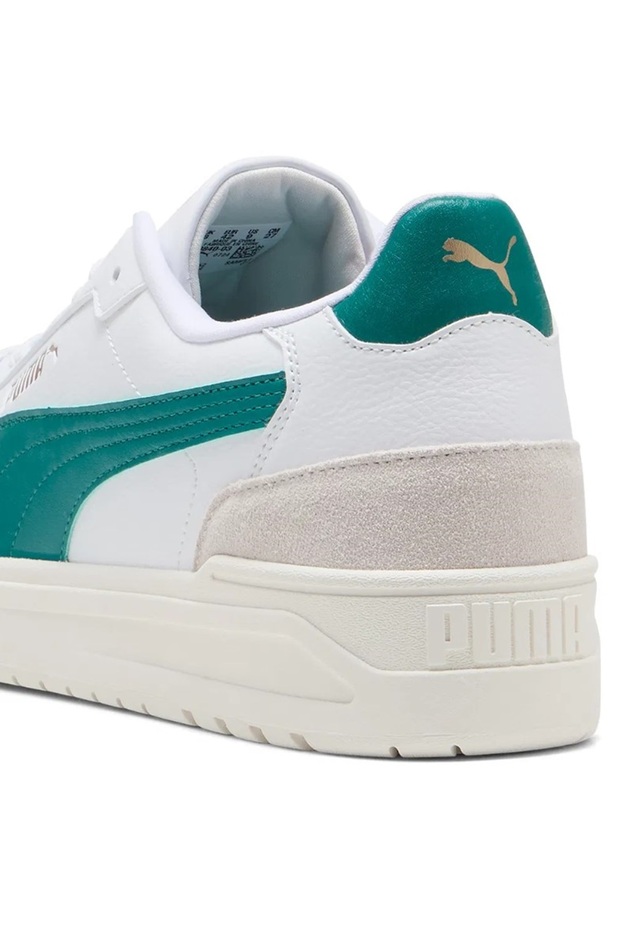 403840 Shuffle Downtown Og Men's Sports Shoes White-Green - 5