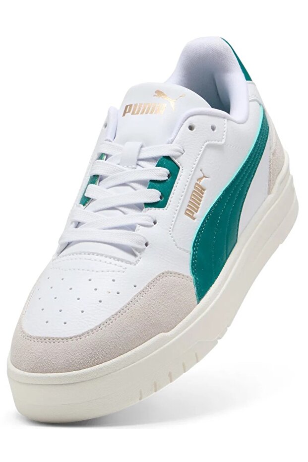 403840 Shuffle Downtown Og Men's Sports Shoes White-Green - 4