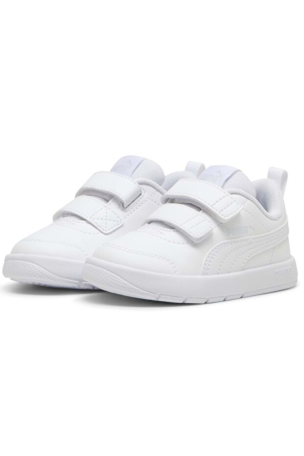 Courtflex V3 V Ps 397642 Ortopedik Çocuk Spor Ayakkabı BEYAZ - 1