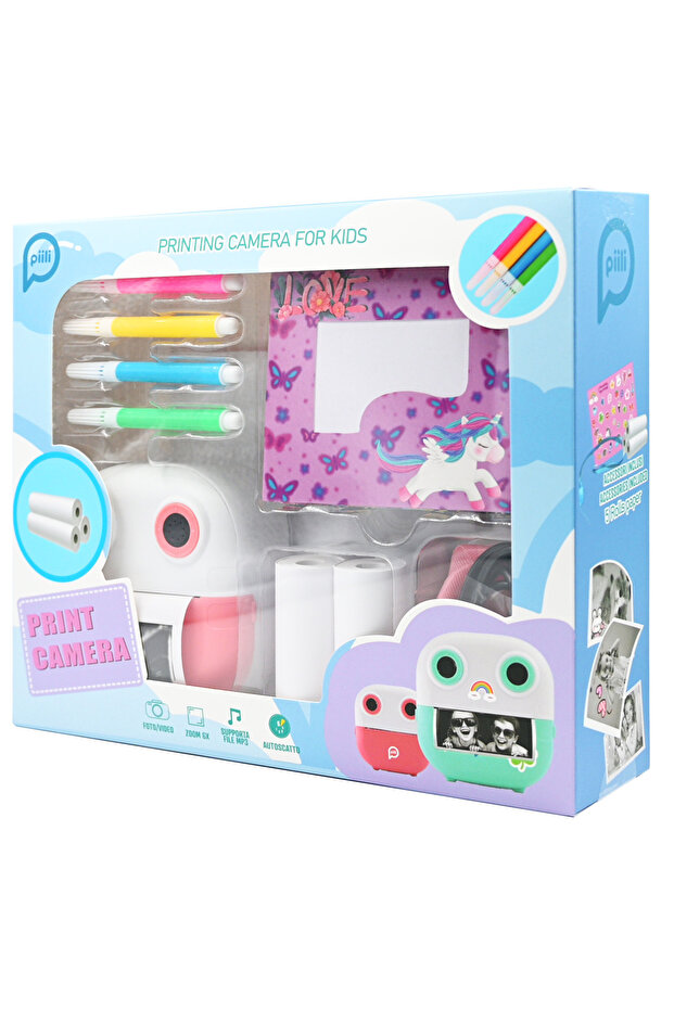 Instant Print Camera Pink - 6