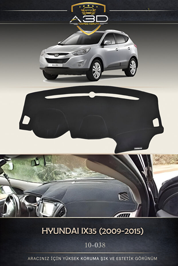 Hyundai Ix35 (2009-2015) Front Chest Panel Dashboard Protection Protective Cover Mat