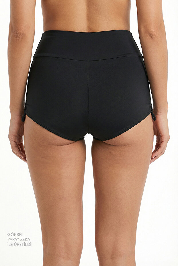 Siyah New Boxer Bikini Altı - 2