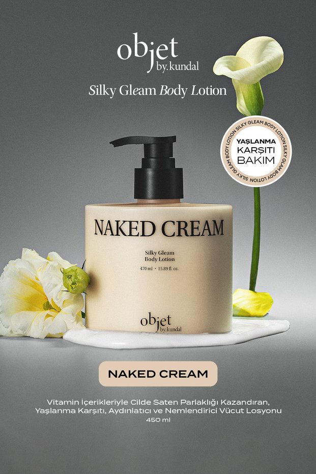 Anti-Aging Satin Finish Body Lotion Silky Gleam Body Lotion (Naked Cream)
