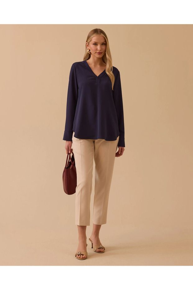 V Yaka Basic Bluz - 2