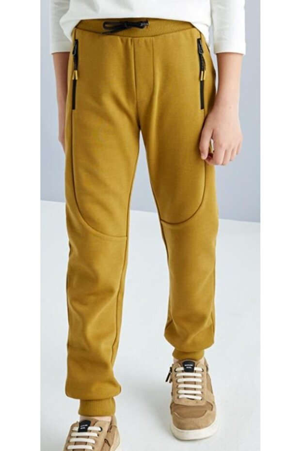 Men's 7530 Zipper Detail Jogger Pants Gkm0017