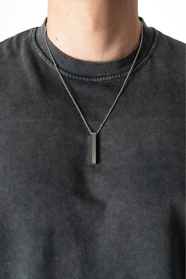 Çelik Bar Kolye FT2267GM - 2