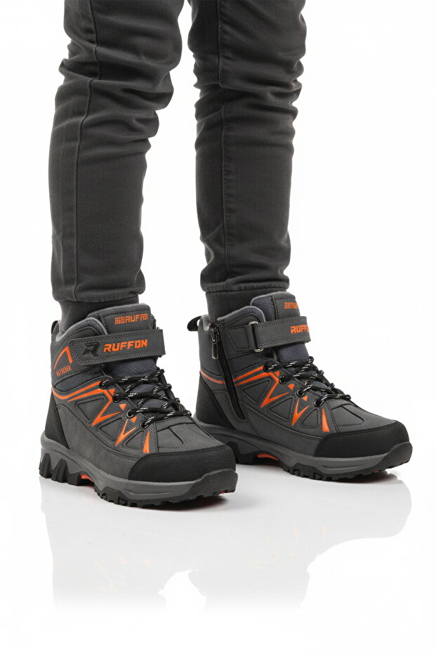 Smoked Orange Fleece Pack Boys' Boots Sneakers