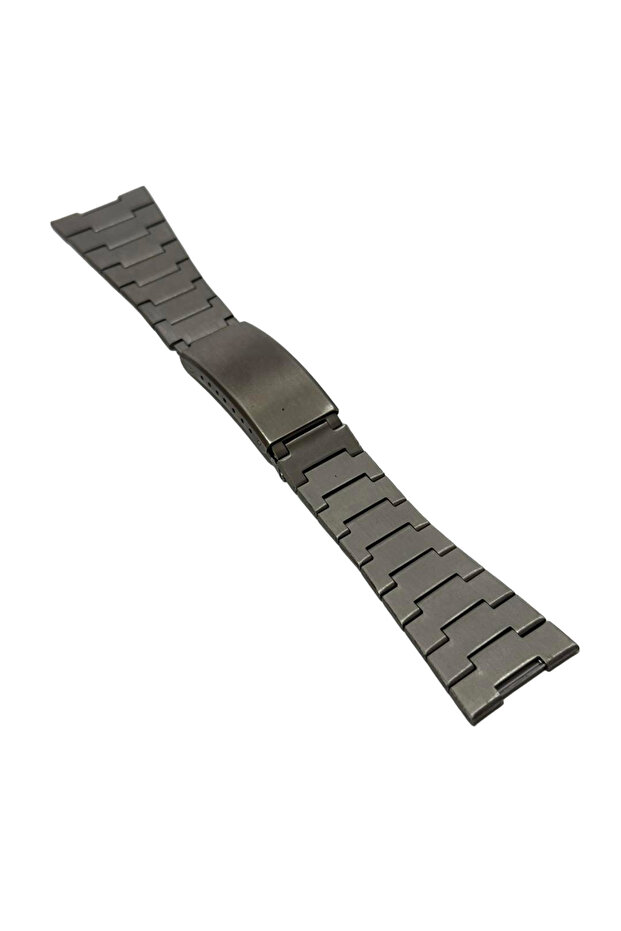 Vintage Steel Watch Band 24mm Gray