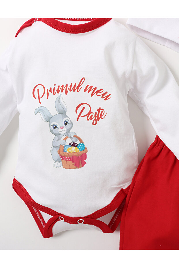 Compleu bbc Interlok \"primul meu Paste\" rosu - 5