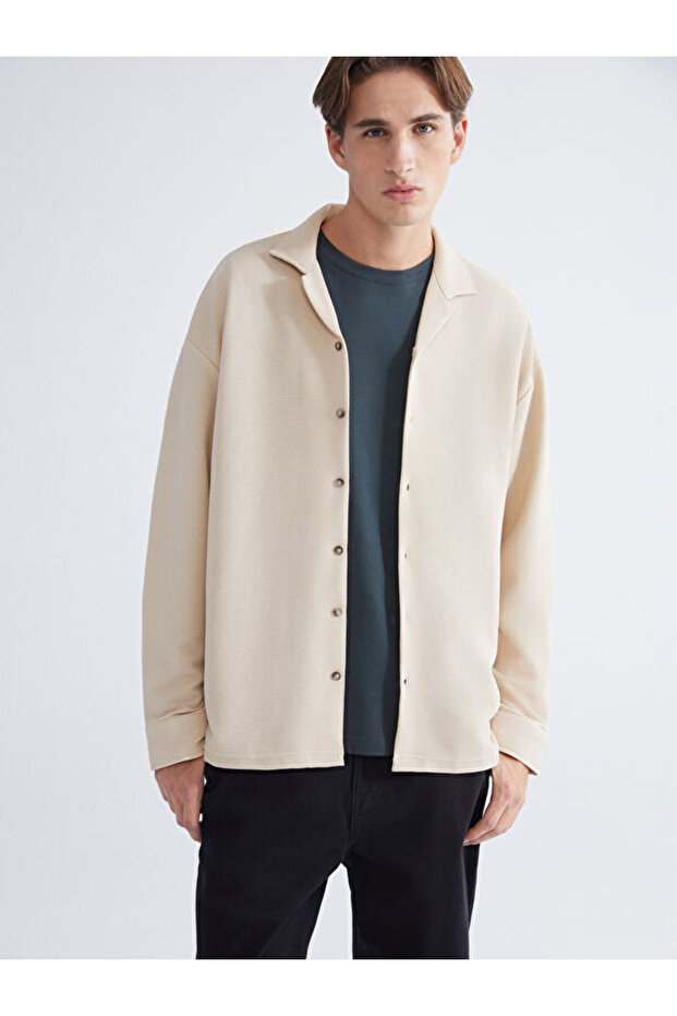 I Standart Fit Long Sleeve Men's Shirt from Freezen Store