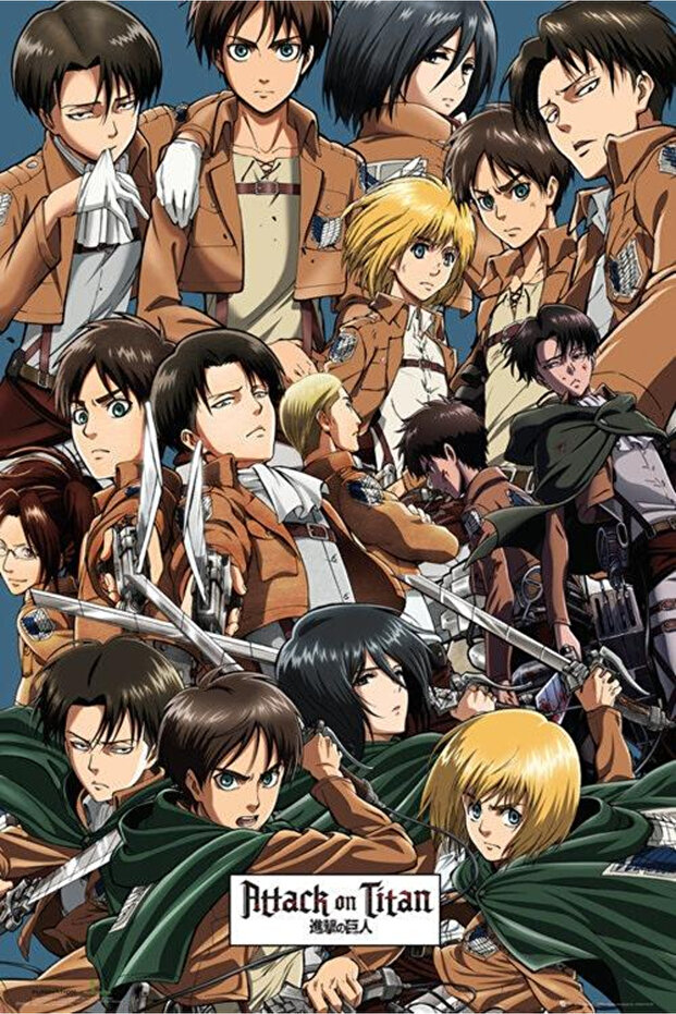 Poster Attack on Titan Collage - 1