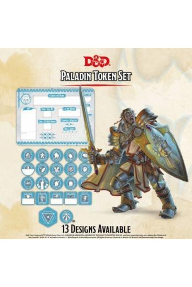 Dungeon & Dragons - Paladin Token Set
