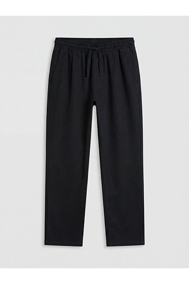 Peak New Season Boys' Linen Mixed Material Pants