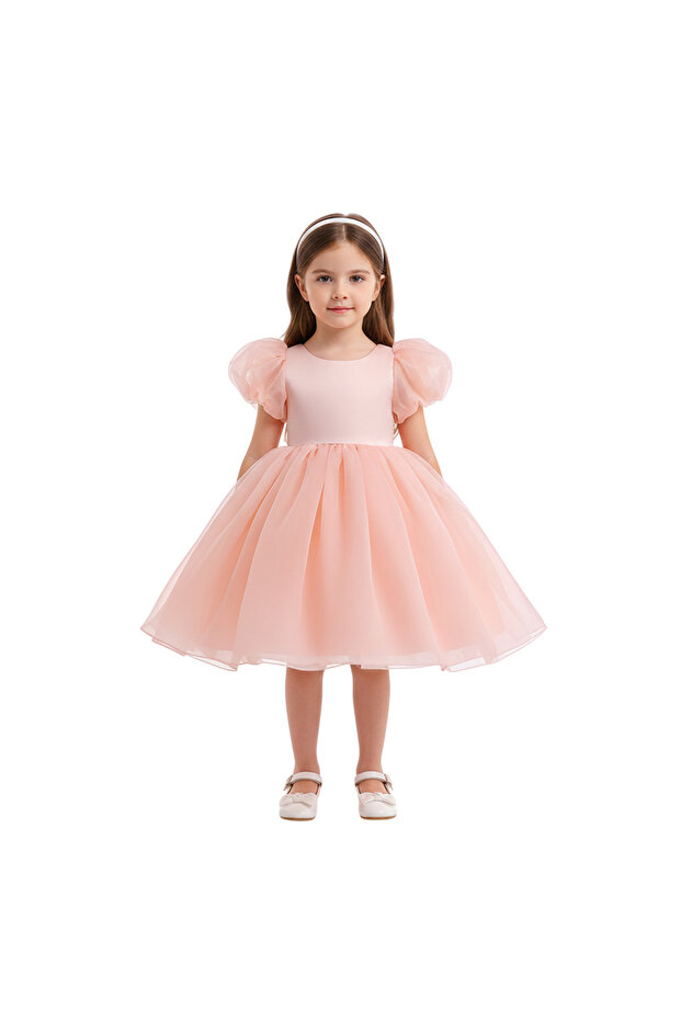 - Louise Tulip Pink Party Dress