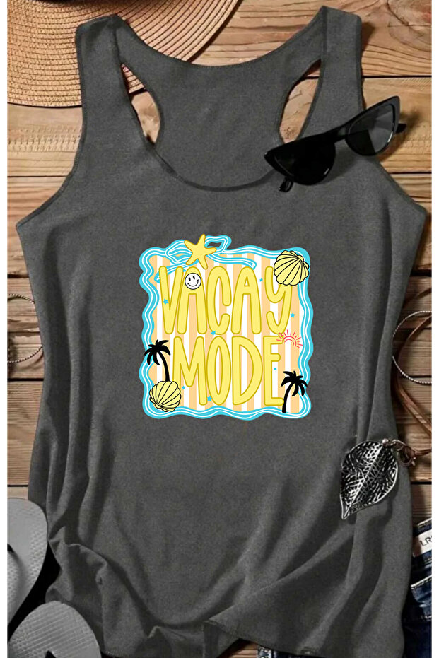 Summer Mix Women's Sleeveless Swimmer Athlete Tshirt
