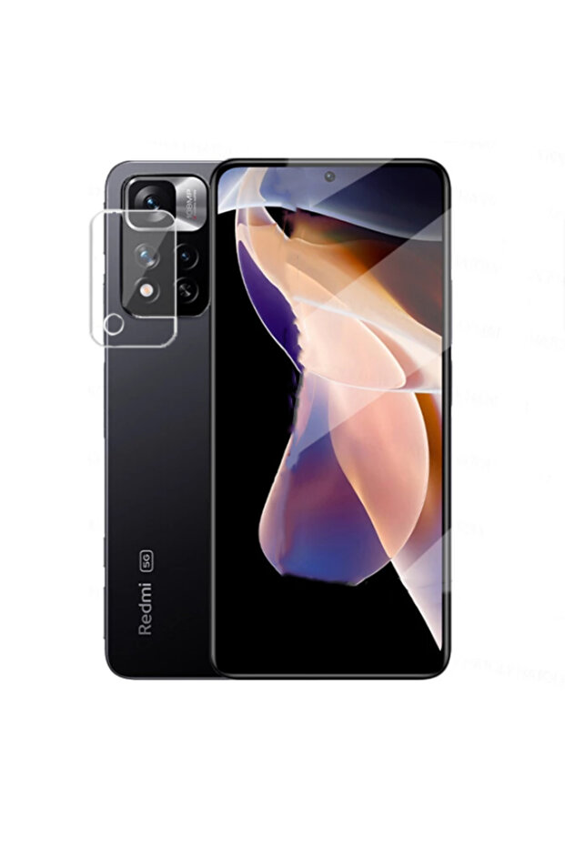 واقي كاميرا نانو متوافق مع Redmi Note 11 Pro Plus 5G