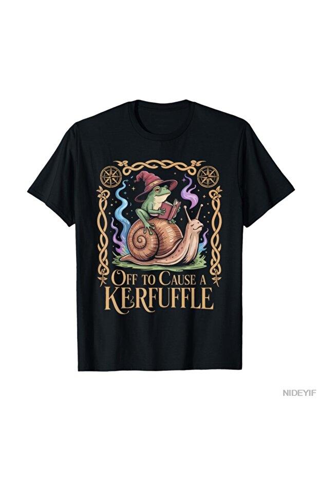 Funny Frog Wizard That Will Cause a Hilarious Fight Meme T-Shirt for Men Women 100%