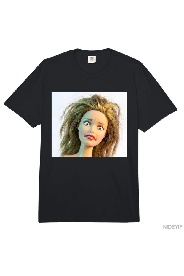 Retro Baby Face Meme Dolls Plastic Baby Face Meme T-Shirt for Men Women