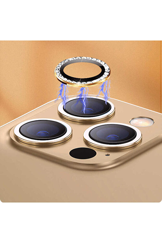 iPhone 14 Pro Max Compatible CL-06 Camera Lens Protector - 3
