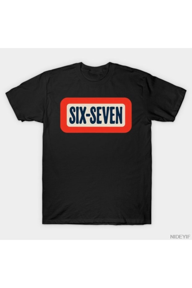 Six-Seven T-Shirt for Men Women 100% P Cotton U t Shirts Short Sleeve Tops 1215-3