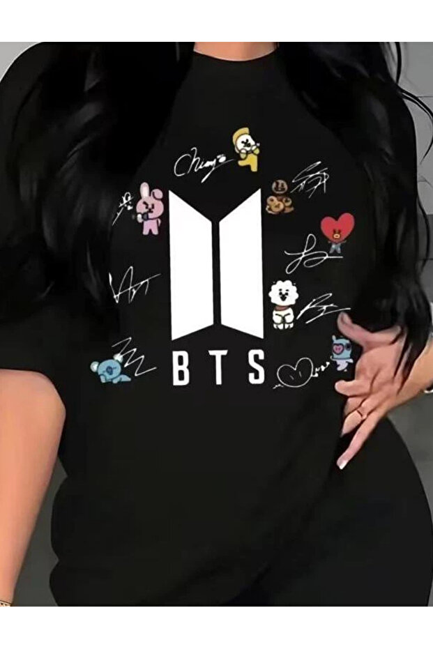 Bts Printed T-Shirt - Supriz with Gift | Premium Quality