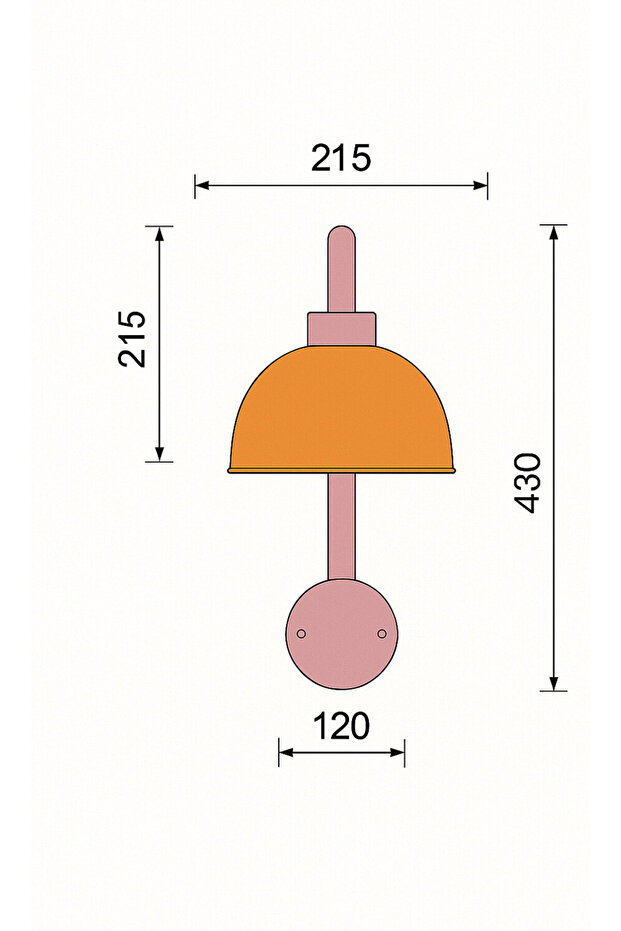 Lumo Dome Aplik Duvar Lambası - 4