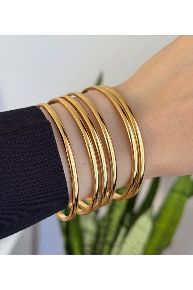 Bombeli çelik ajda bilezik - 1