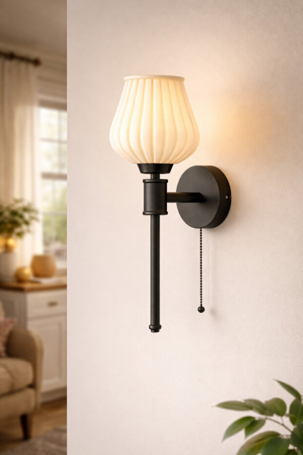 Lale Wall Sconce Pinterest E27 Modern Sconce with Chain Switch Living Room Hallway Lighting - Electric