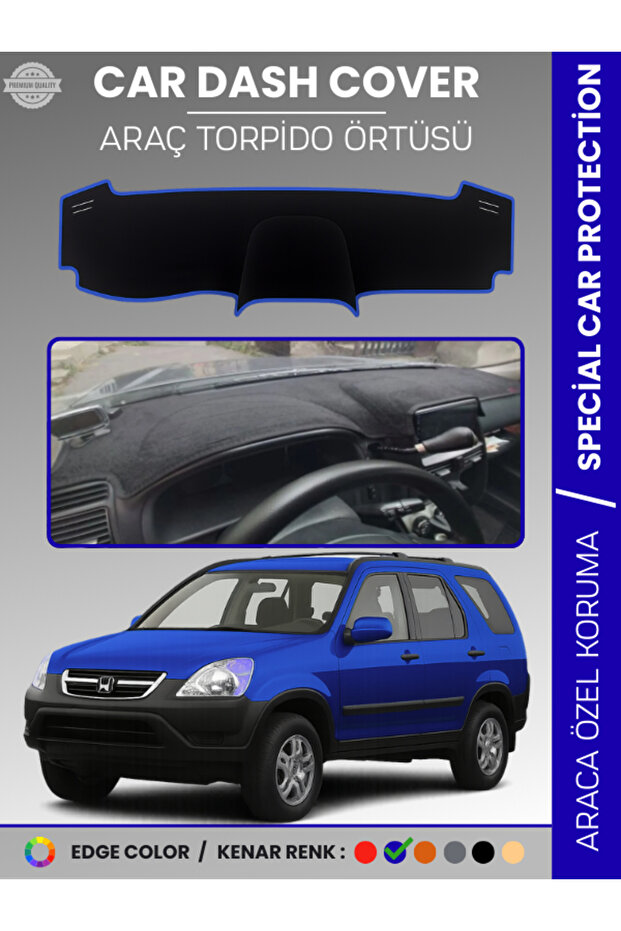 Honda Cr-V (2002-2006) Dashboard Cover Dashboard Protection Perfect Fit Prevents Cracking Easy Installation