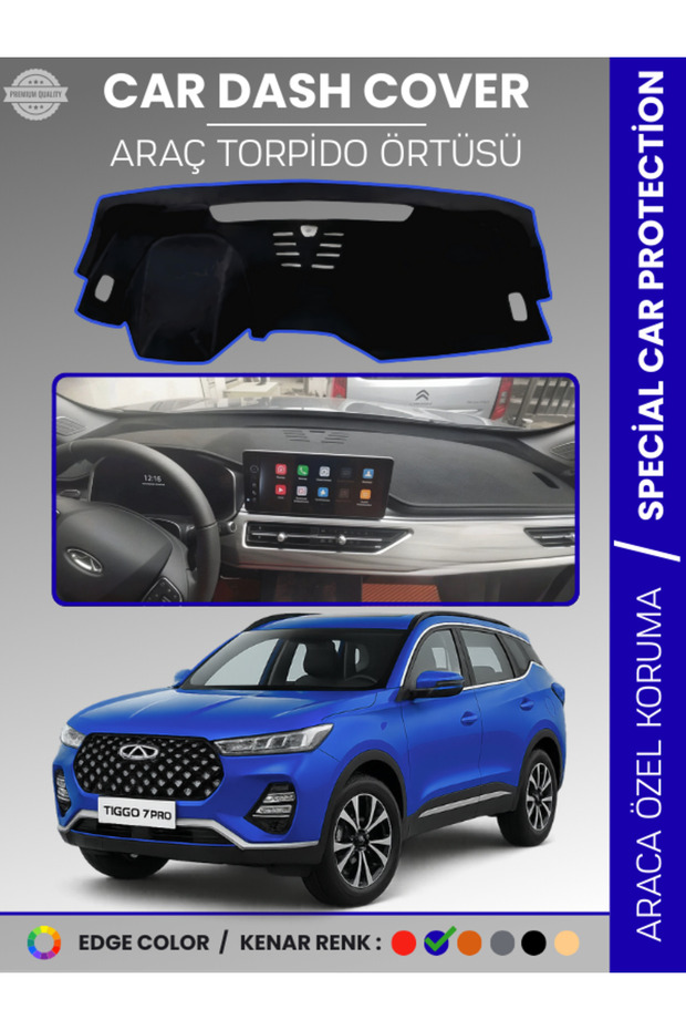 Chery Tiggo 7 Pro (2020+) Dashboard Cover Front Chest Protection Dashboard Protection Prevents Cracking Perfect Fit