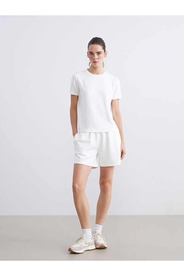 Quality Parts Beli Corded Women's Sports Shorts from Çelebi Store