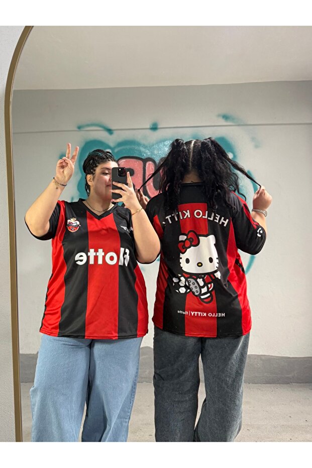 Büyük Beden Hello Kitty Forma - 4