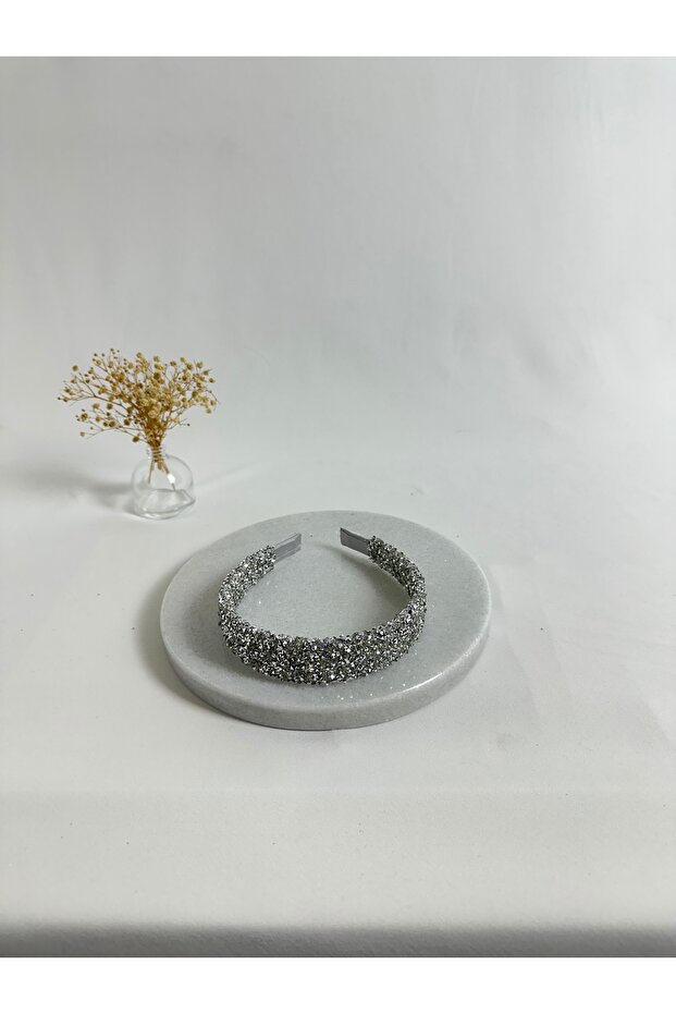 Natural Stone Crown Hairband
