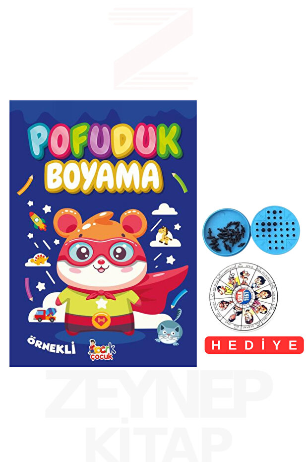 Pofuduk Boyama Örnekli (Solo Test Hediye)