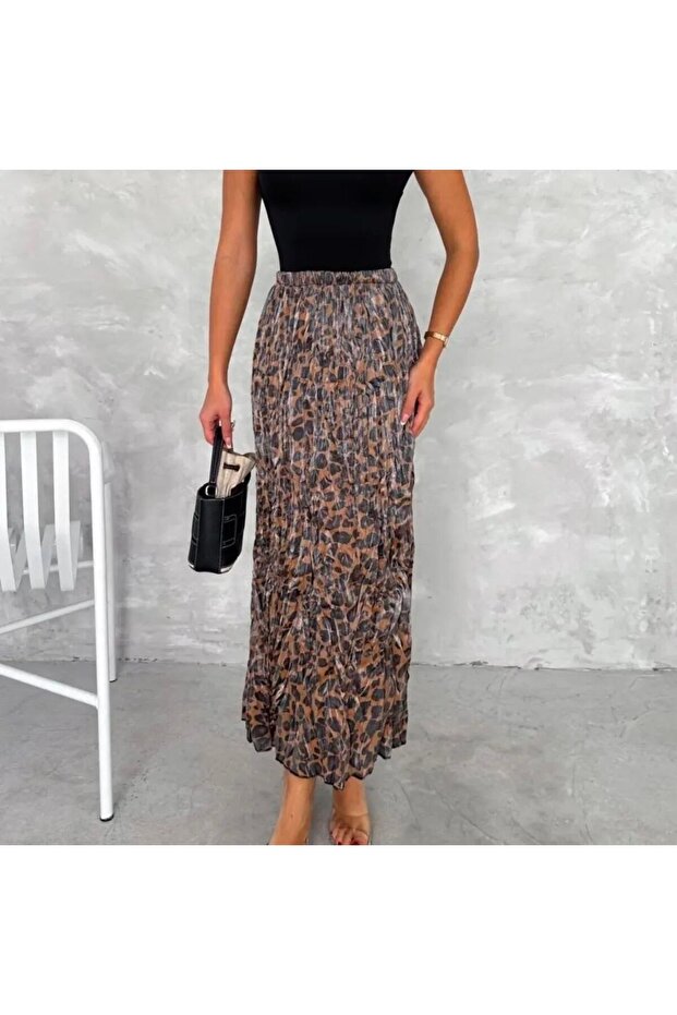 Butik Ekmas Lopar Patterned Skirt with Tassels
