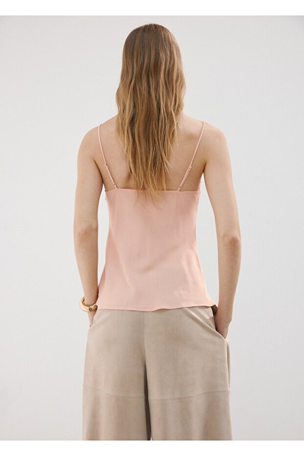 Dantel süslemeli bluz - 4