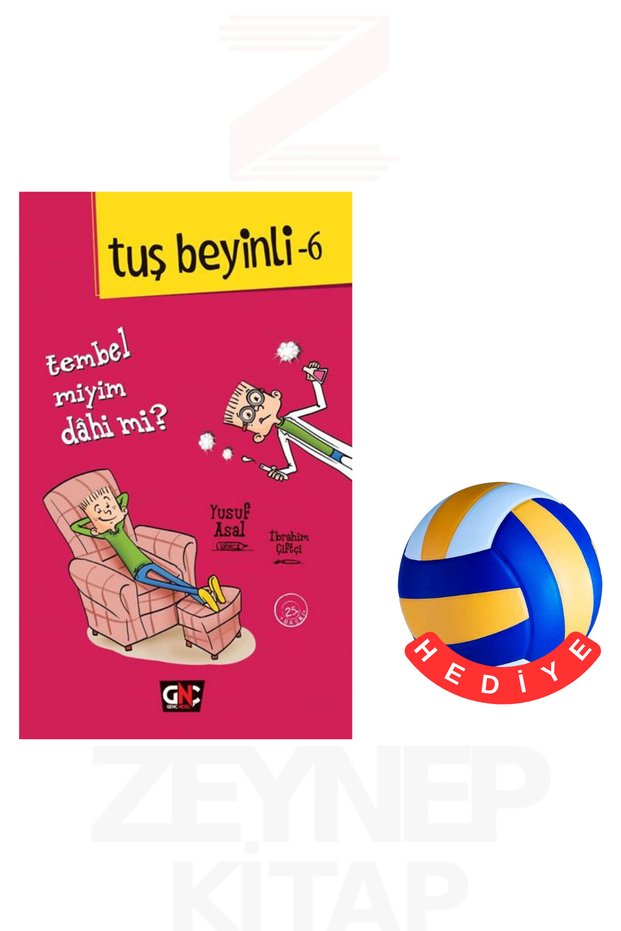 Tuş Beyinli 6 Tembel miyim Dahi mi? (Voleybol Topu Hediye)