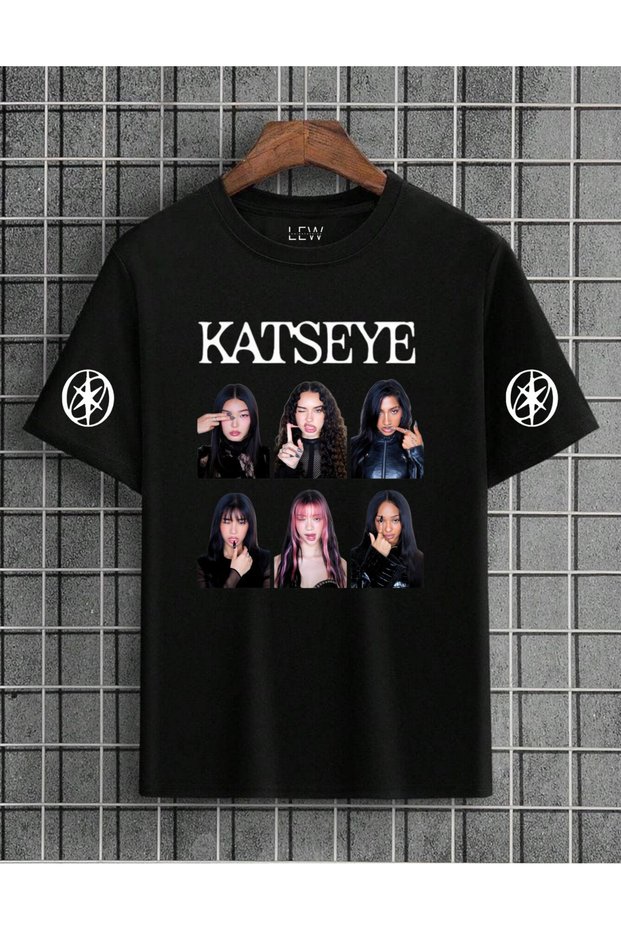 Katseye Group Special Design Premium Quality Breathable T-Shirt in Cotton Colors