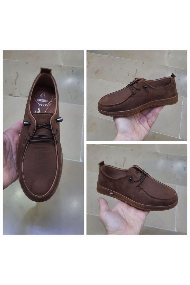 Women's 4 Point Orthopedic K Non-Slip Sole m Transitional Black-Tan S Suede Casual Shoes