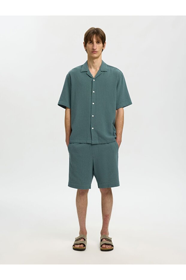 Kurzarmhemd Relaxed Fit - 6