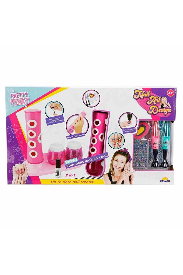 Pretty Pinky 2in1 Nail Design Set - 4