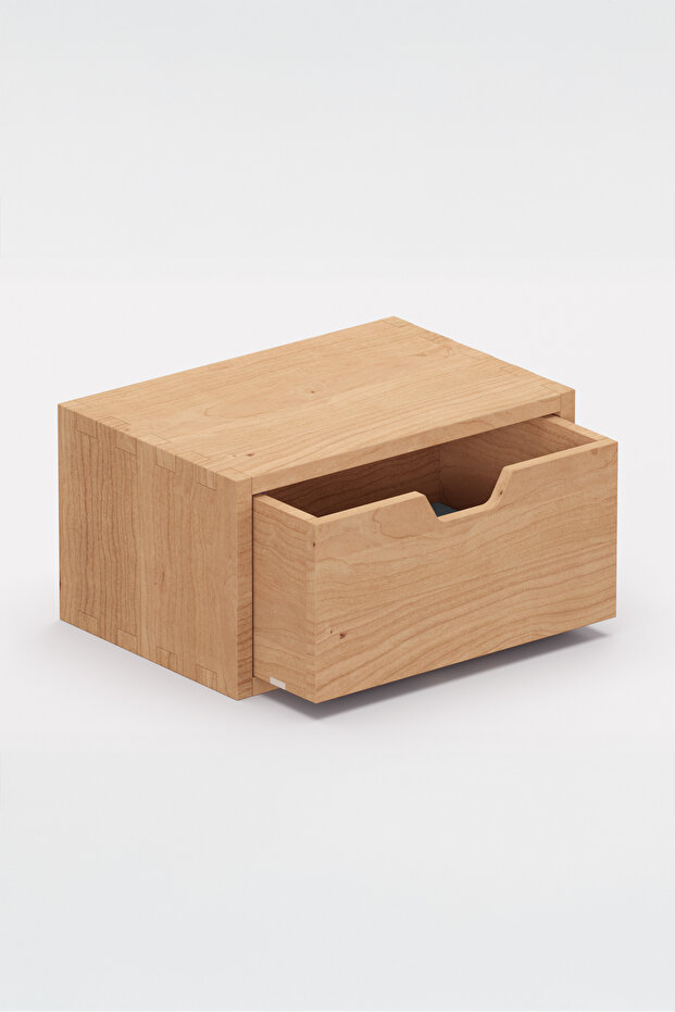 Desna Mini Cabinet with Drawers - Cherry | 18 cm X 12.1 cm X 9.6 cm |