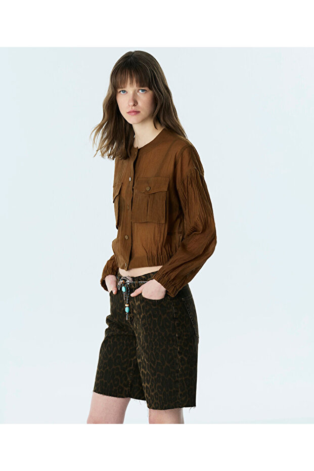 CEPLİ BOMBER CEKET - 6