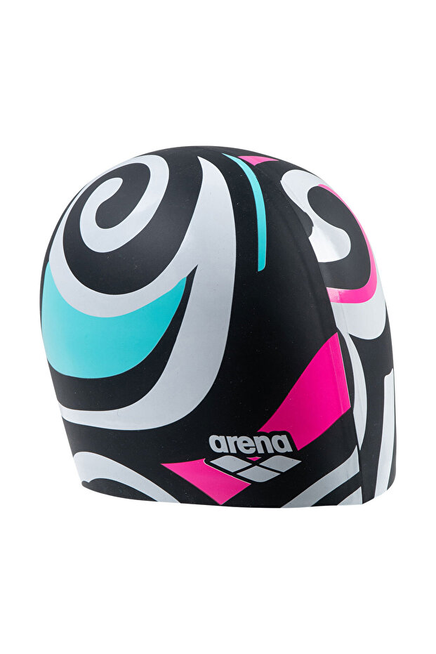 Print 2 Unisex Multi-Colored Swimming Cap 1E368276 - 2