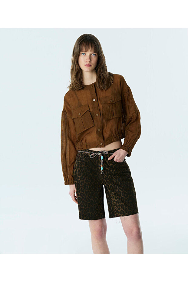 CEPLİ BOMBER CEKET - 5